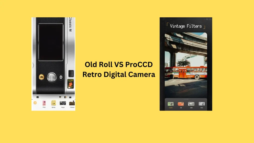 Features of Old Roll VS ProCCD Retro Digital Camera